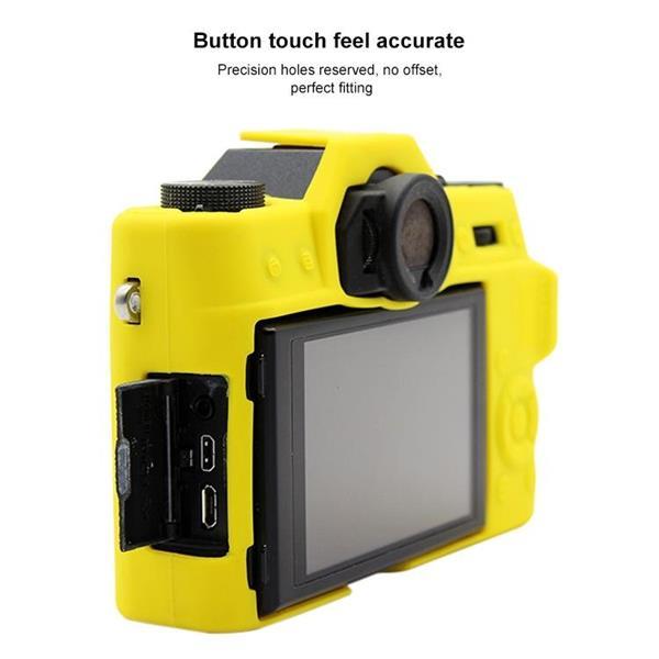 Grote foto puluz soft silicone protective case for fujifilm xt10 yellow audio tv en foto onderdelen en accessoires