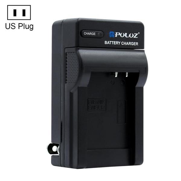 Grote foto puluz us plug battery charger for nikon en el12 battery audio tv en foto algemeen