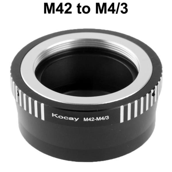 Grote foto m42 lens to m4 3 lens mount stepping ring black audio tv en foto algemeen