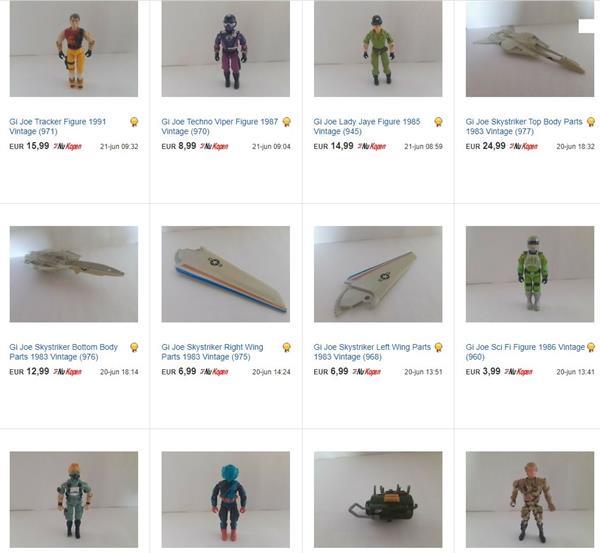 Grote foto gi joe gijoe star wars vintage toy parts kinderen en baby actiefiguren