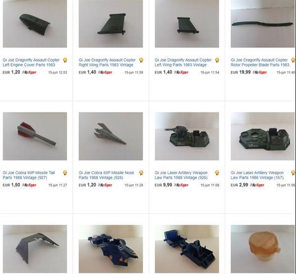 Grote foto gi joe gijoe star wars vintage toy parts kinderen en baby actiefiguren