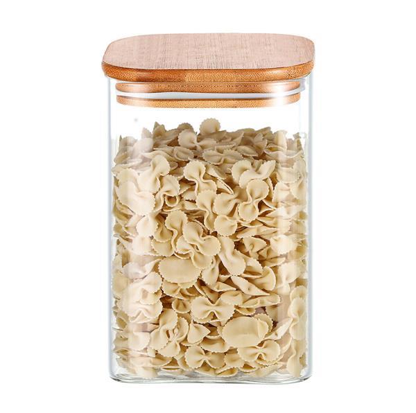 Grote foto 3 x 1000 ml voorraadpotten glas huis en inrichting keukenbenodigdheden