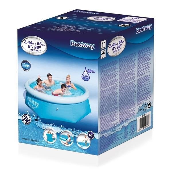 Grote foto bestway fast pool alleen deze week 10 extra korting kinderen en baby zwembaden en zandbakken