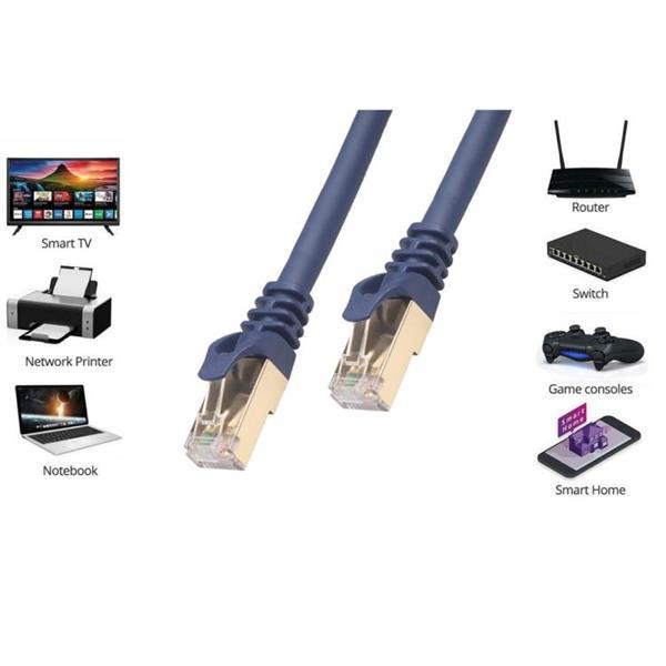 Grote foto 0.5m cat8 computer switch router ethernet network lan cable computers en software overige