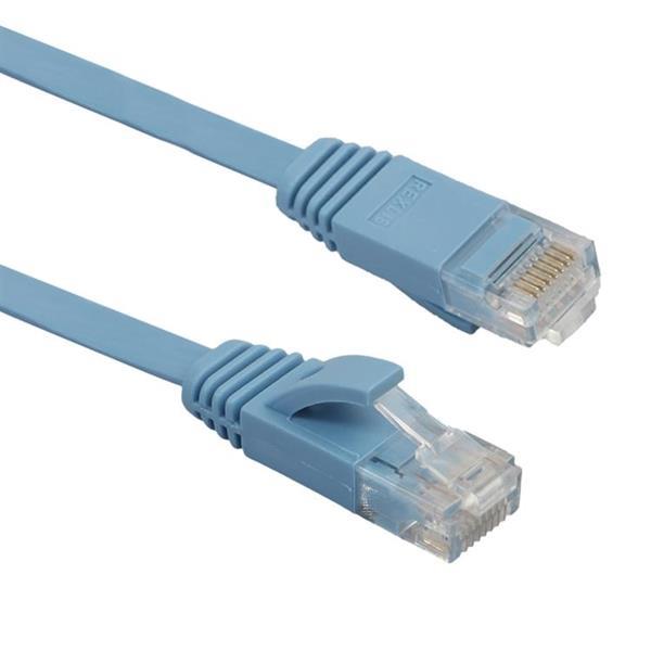 Grote foto 0.5m cat6 ultra thin flat ethernet network lan cable patch computers en software overige