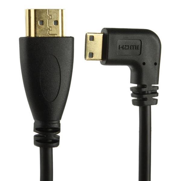 Grote foto 1.4 version gold plated mini hdmi male to hdmi male coiled c computers en software overige
