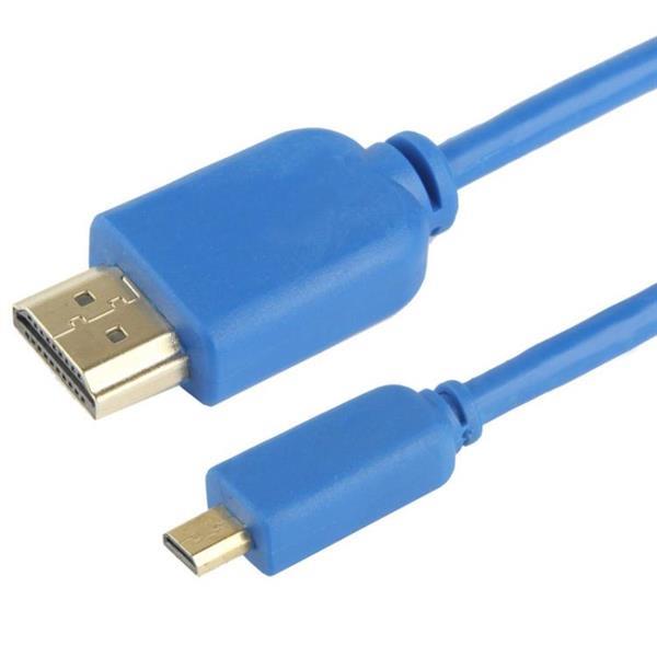 Grote foto 1.4 version gold plated micro hdmi male to hdmi 19 pin cabl computers en software overige