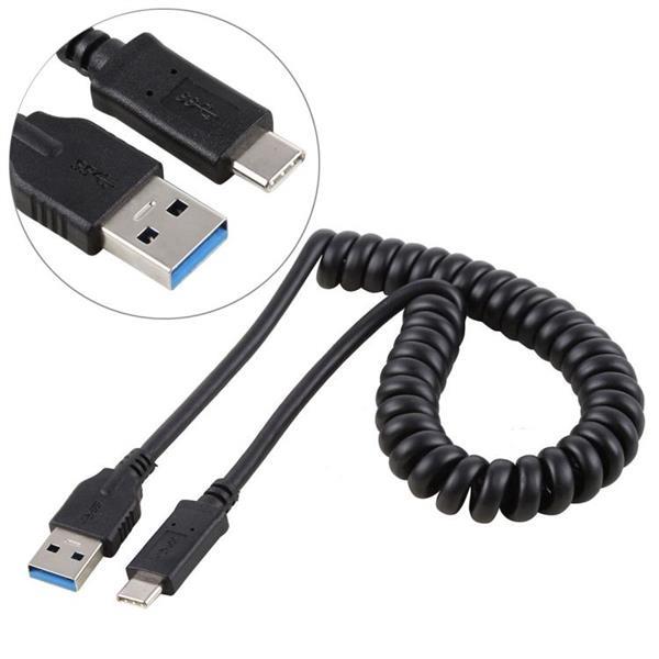 Grote foto 1.5m high speed usb 3.0 male to usb c type c male retracta computers en software overige computers en software