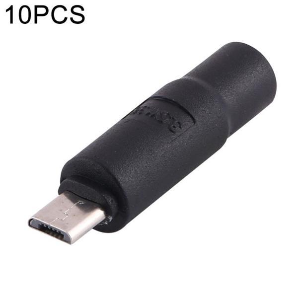 Grote foto 10 pcs 3.5 x 1.35mm to micro usb dc power plug connector computers en software overige