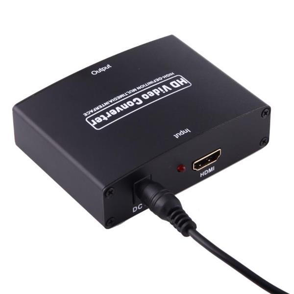 Grote foto 1080p hd hdmi to ypbpr video and r l audio adapter converter computers en software overige