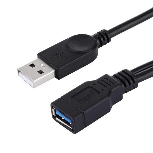 Grote foto 2 in 1 usb 3.0 female to usb 2.0 usb 3.0 male cable for co computers en software overige computers en software