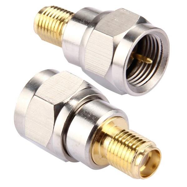Grote foto 2 pcs f male to sma female connector computers en software overige