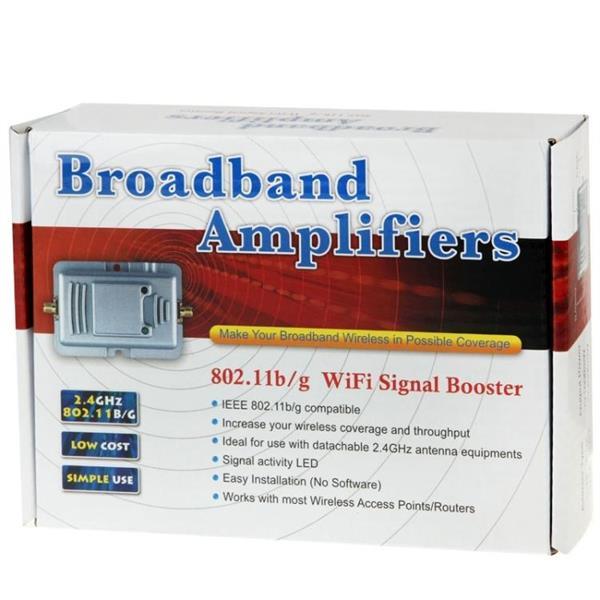 Grote foto 2000mw 802.11b g wifi signal booster broadband amplifiers s verzamelen overige verzamelingen