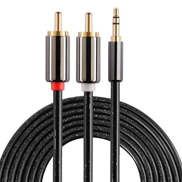 Grote foto 3m gold plated 3.5mm jack to 2 x rca male stereo audio cable computers en software overige