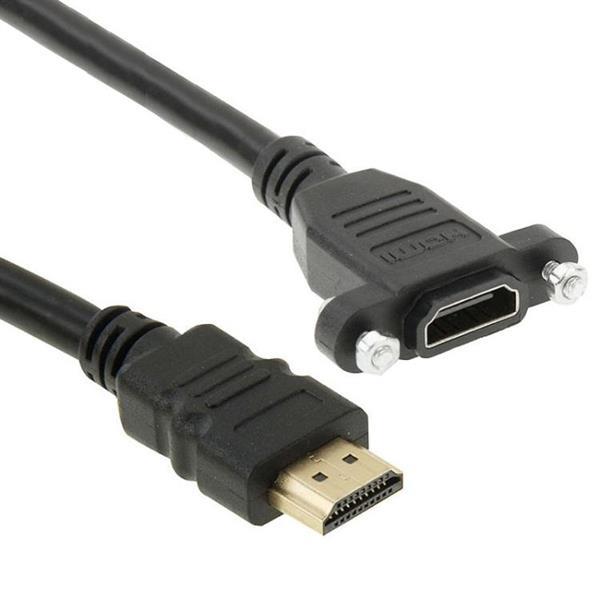 Grote foto 50cm high speed hdmi 19 pin male to hdmi 19 pin female conne computers en software overige