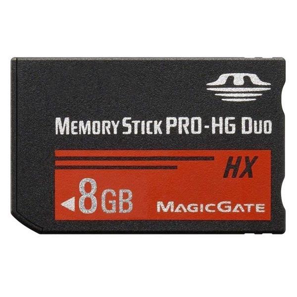 Grote foto 8gb memory stick pro duo hx memory card 30mb second high audio tv en foto onderdelen en accessoires