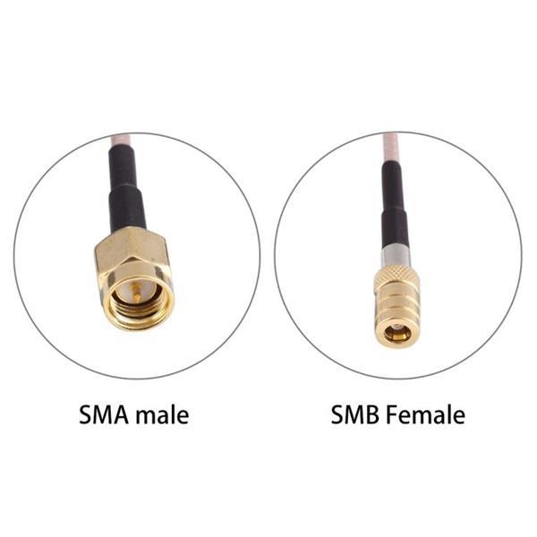 Grote foto 90cm sma male to smb female adapter rg316 cable computers en software overige
