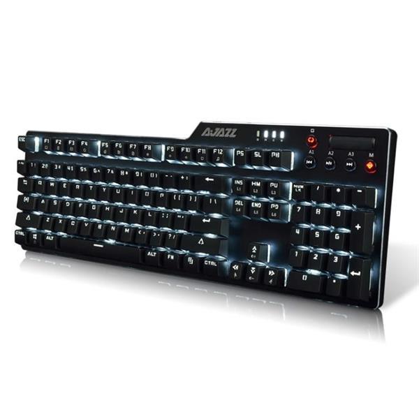 Grote foto ajazz ak35i multimedia knob gaming backlight alloy machinery computers en software toetsenborden