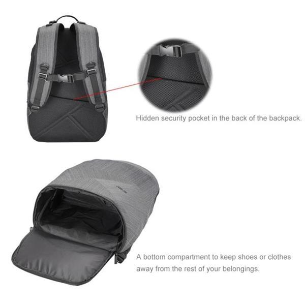 Grote foto asus artemis bp240 14 inch laptop storage bag backpack grey sieraden tassen en uiterlijk rugtassen