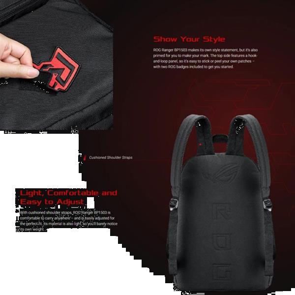 Grote foto asus rog bc1503 waterproof laptop shoulders storage bag back sieraden tassen en uiterlijk rugtassen