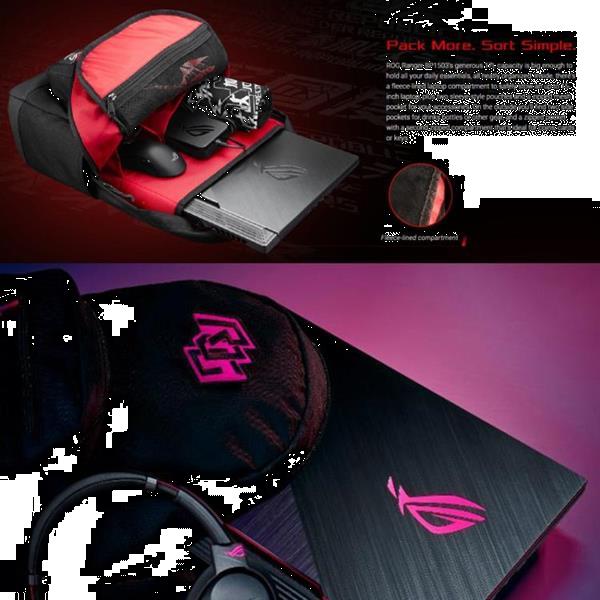 Grote foto asus rog bc1503 waterproof laptop shoulders storage bag back sieraden tassen en uiterlijk rugtassen