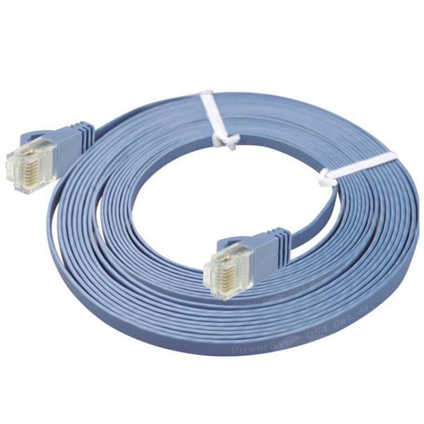 Grote foto cat6 ultra thin flat ethernet network lan cable length 50m computers en software overige