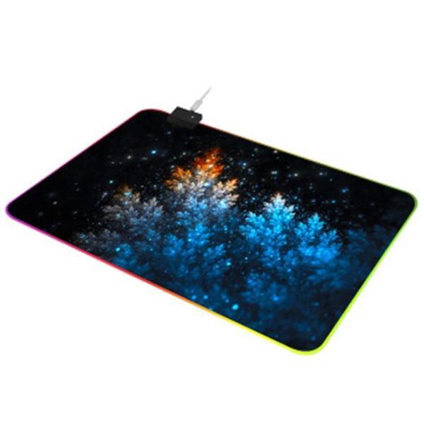 Grote foto computer starry sky pattern illuminated mouse pad size 90 computers en software overige computers en software
