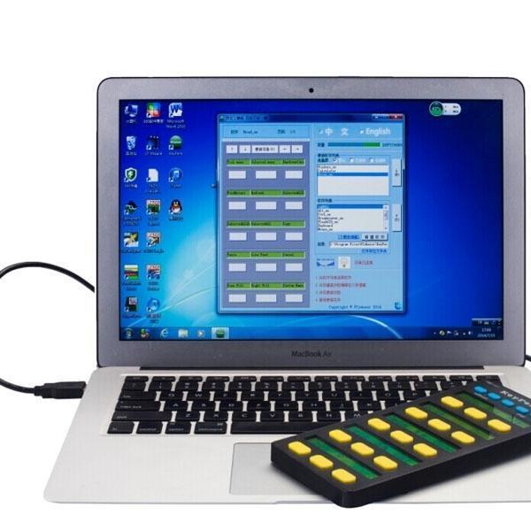 Grote foto customized keyboard diy keyboard with lcd display computers en software toetsenborden