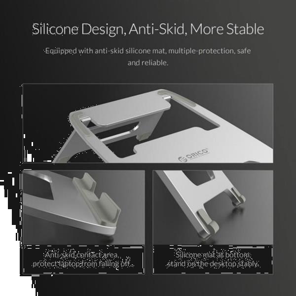 Grote foto orico folding portable laptop stand holder viewing angle hei computers en software overige computers en software