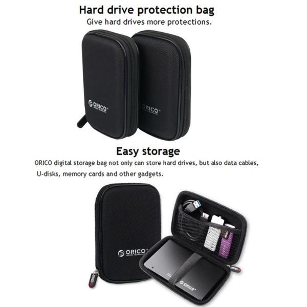 Grote foto orico phd 25 2.5 inch sata hdd case hard drive disk protect computers en software overige computers en software