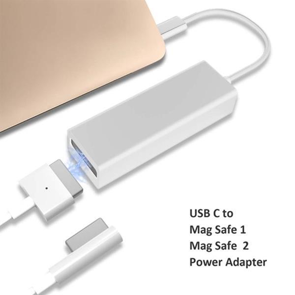 Grote foto usb c to magnetic mag safe adapter mag safe to type c chargi computers en software overige