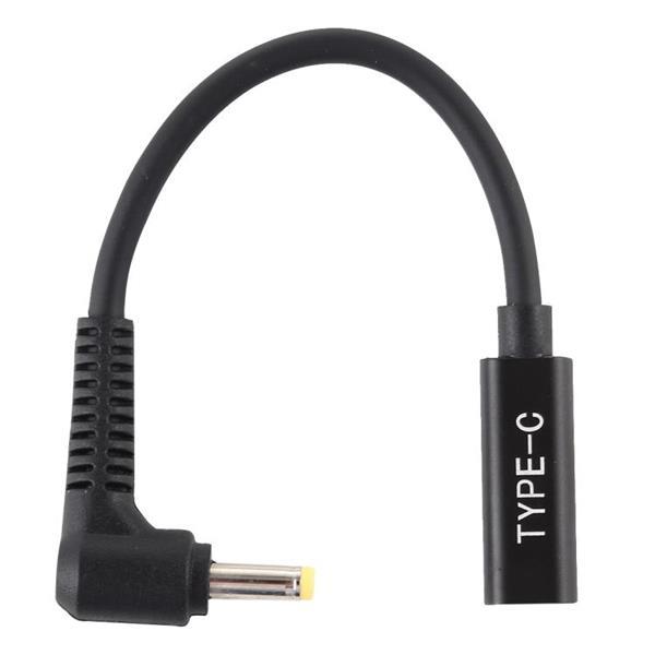 Grote foto usb c type c to 4.0 x 1.7mm power adapter charger cable computers en software overige