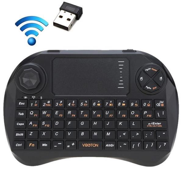 Grote foto viboton x3 83 keys qwerty 2.4ghz mini wireless keyboard with computers en software overige computers en software