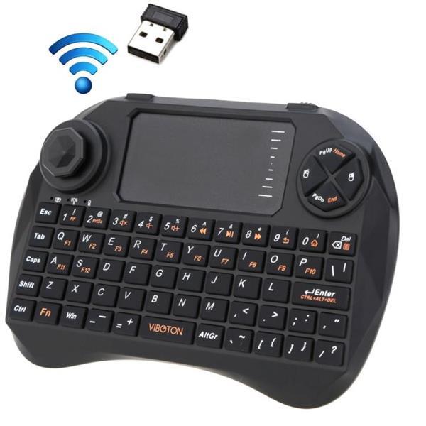 Grote foto viboton x3 83 keys qwerty 2.4ghz mini wireless keyboard with computers en software overige computers en software