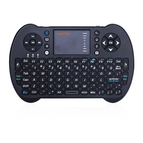 Grote foto viboton s501 bluetooth mini full qwerty keyboard with touchp computers en software overige computers en software