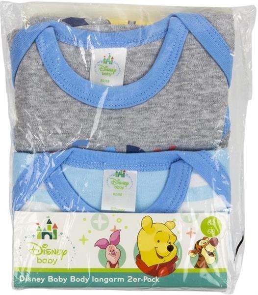 Grote foto winnie the pooh 2 pack romper lange mouw kinderen en baby kraamcadeaus en geboorteborden