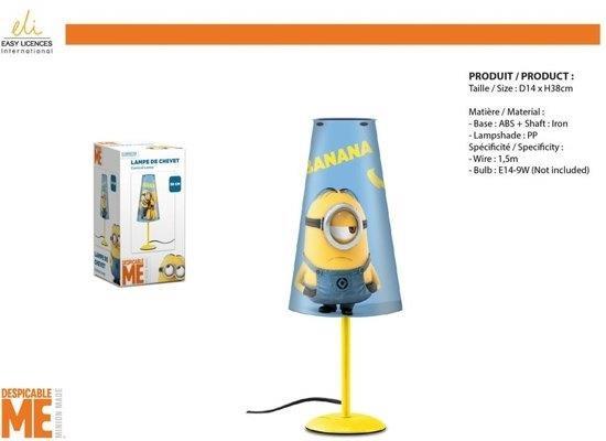 Grote foto nachtlamp minions h 38 cm kinderen en baby overige