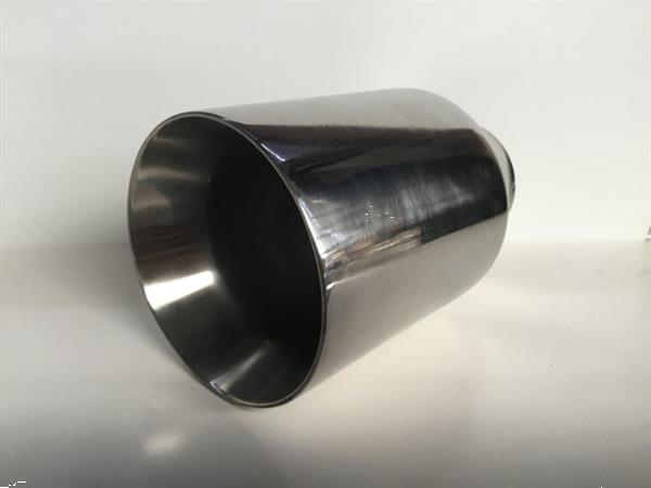 Grote foto uitlaat sierstuk rvs ingang 2 5 inch uitgang 4 inch artikeln auto onderdelen overige auto onderdelen