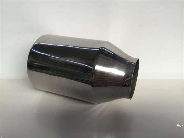 Grote foto uitlaat sierstuk rvs ingang 2 5 inch uitgang 4 inch artikeln auto onderdelen overige auto onderdelen