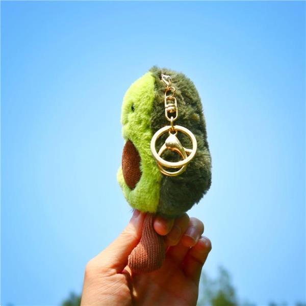Grote foto leuke fruit sieraden pluche cartoon antropomorfe avocado sle verzamelen overige verzamelingen