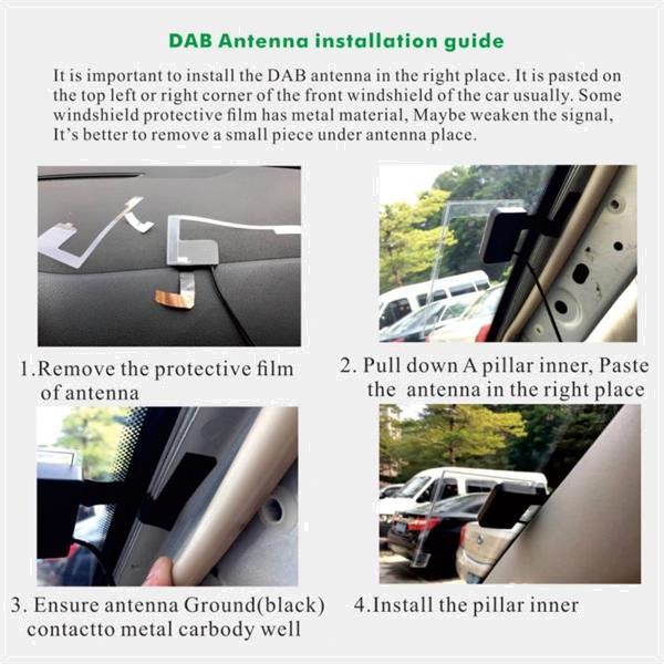 Grote foto dab b2 auto dab digitale radio ontvanger bluetooth mp3 spele auto onderdelen accessoire delen