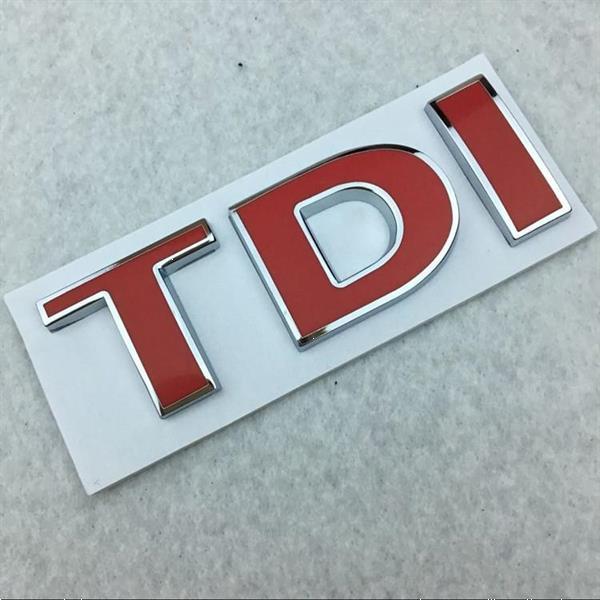Grote foto diy tdi 3d badge emblem decal car sticker levering in wille auto onderdelen accessoire delen