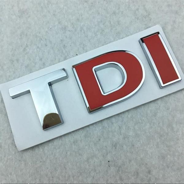 Grote foto diy tdi 3d badge emblem decal car sticker levering in wille auto onderdelen accessoire delen