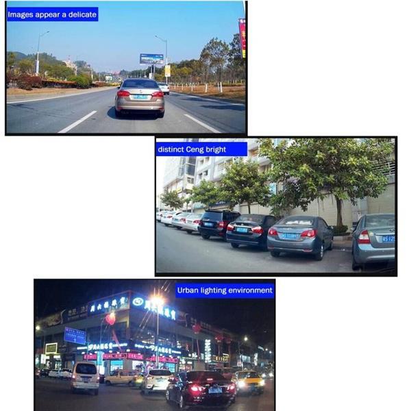 Grote foto g835 hd 1080p 4 3 inch scherm achteruitkijkspiegel voertuig auto onderdelen autoradio