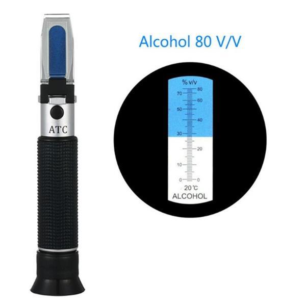 Grote foto handrefractometer alcohol detector alcoholniveaumeter auto onderdelen accessoire delen