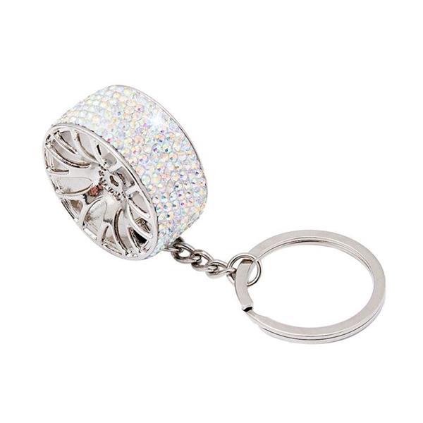 Grote foto portable car diamond key chain key rings kleurrijk verzamelen overige verzamelingen