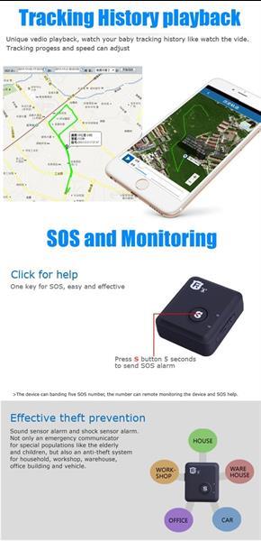 Grote foto reachfar v6 real time gsm mini lbs tracker gprs tracking s auto onderdelen navigatie systemen en cd