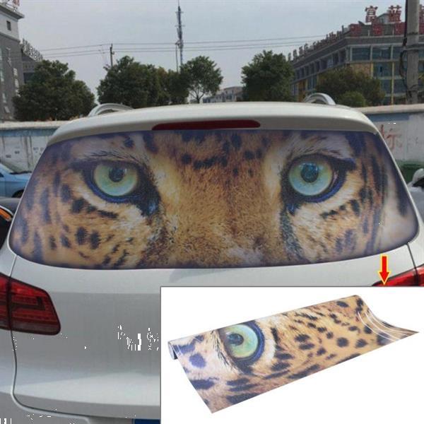 Grote foto garland design auto sticker sticker waterdicht back up venst auto onderdelen tuning en styling