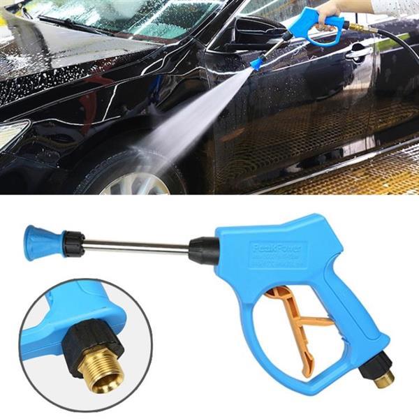 Grote foto hoge druk hoorn vorm mondstuk helder waterpistool voor zelfb auto onderdelen accessoire delen