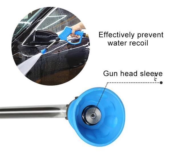 Grote foto hoge druk hoorn vorm mondstuk helder waterpistool voor zelfb auto onderdelen accessoire delen